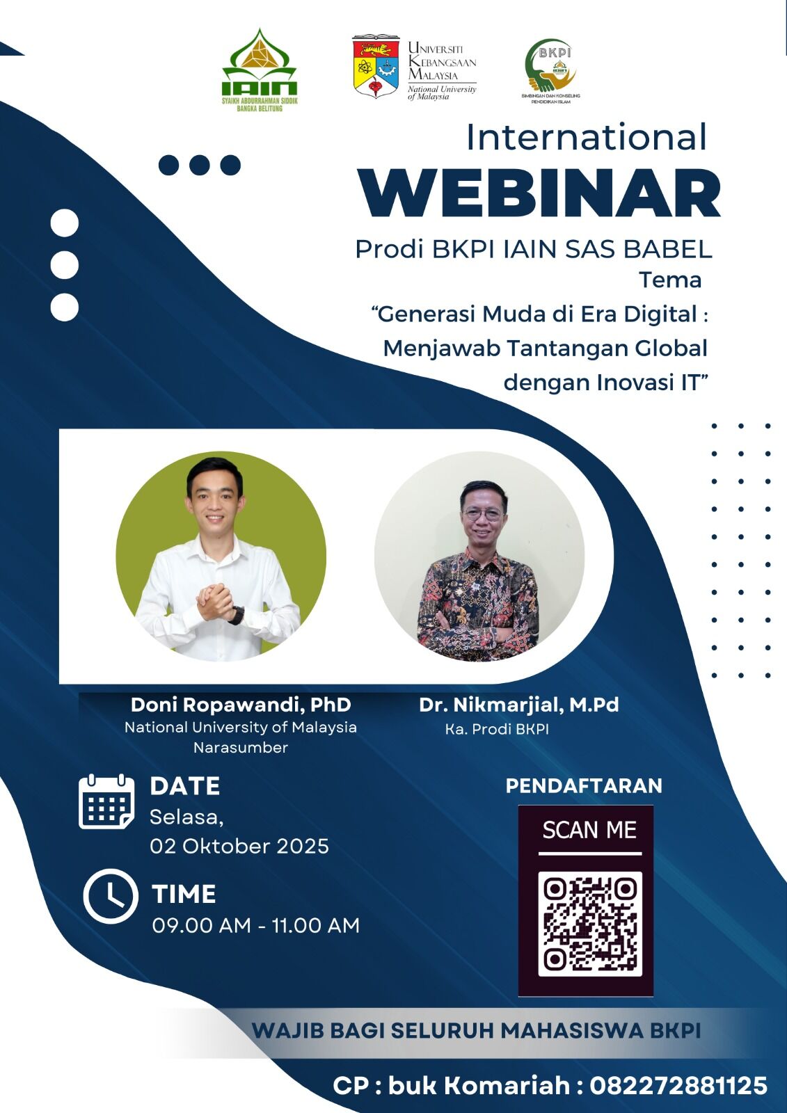Kuliah Tamu Internasional: Prodi BKPI Dorong Mahasiswa Berdaya Saing di Era Digital