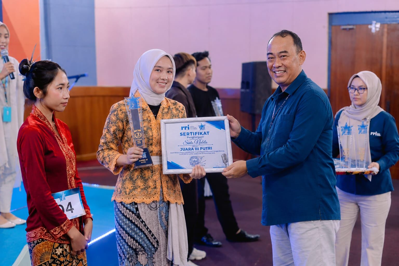 Mahasiswa BKPI IAIN SAS Babel Raih Juara 3 Bintang Radio Indonesia 2026