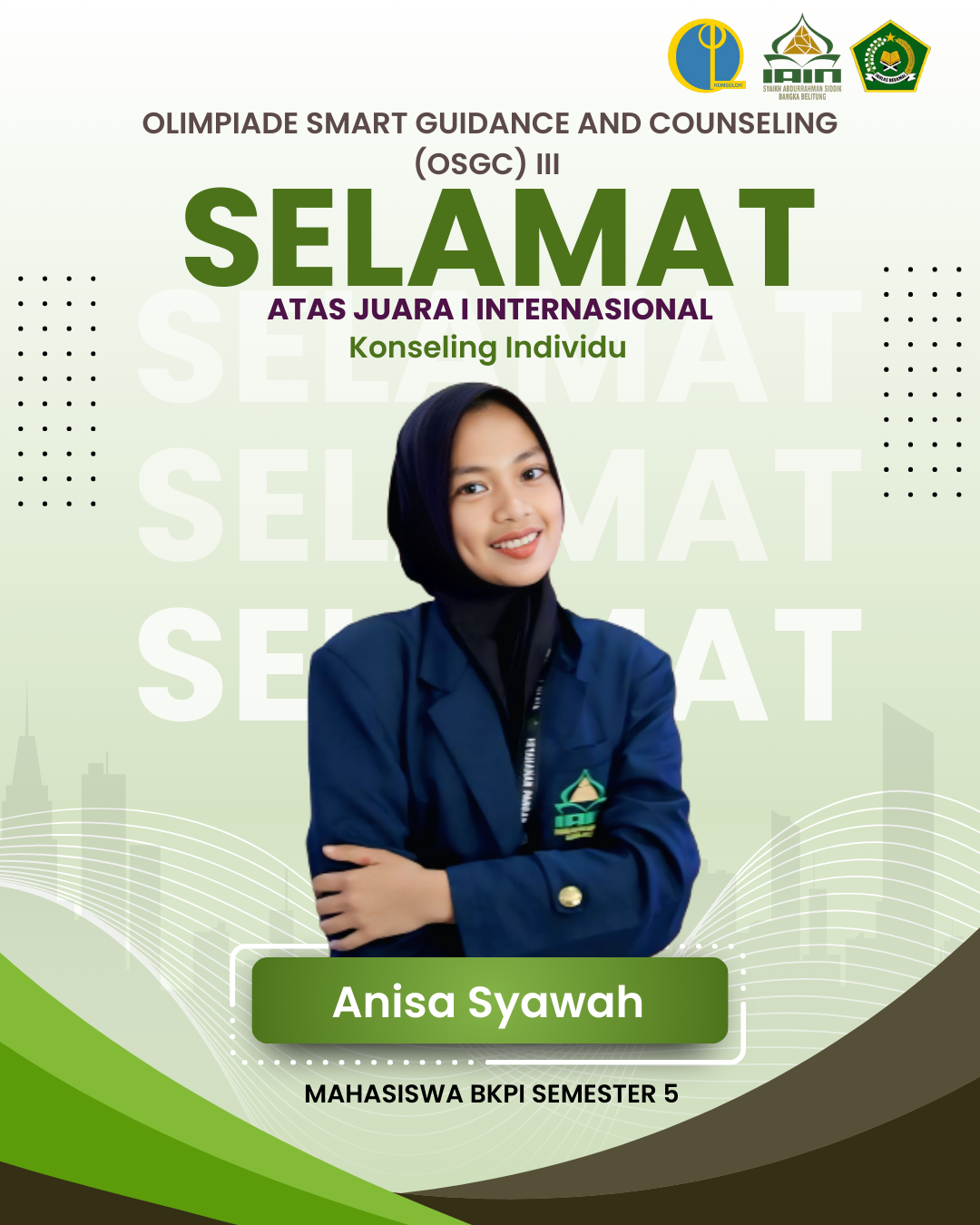 Mahasiswi BKPI Raih Juara Internasional di Ajang OSGC III