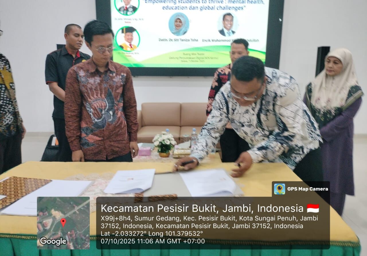 Perkuat Tri Dharma Perguruan Tinggi, Prodi BKPI IAIN SAS Bangka Belitung Jalin Kerja Sama Strategis dengan Prodi BKPI IAIN Kerinci