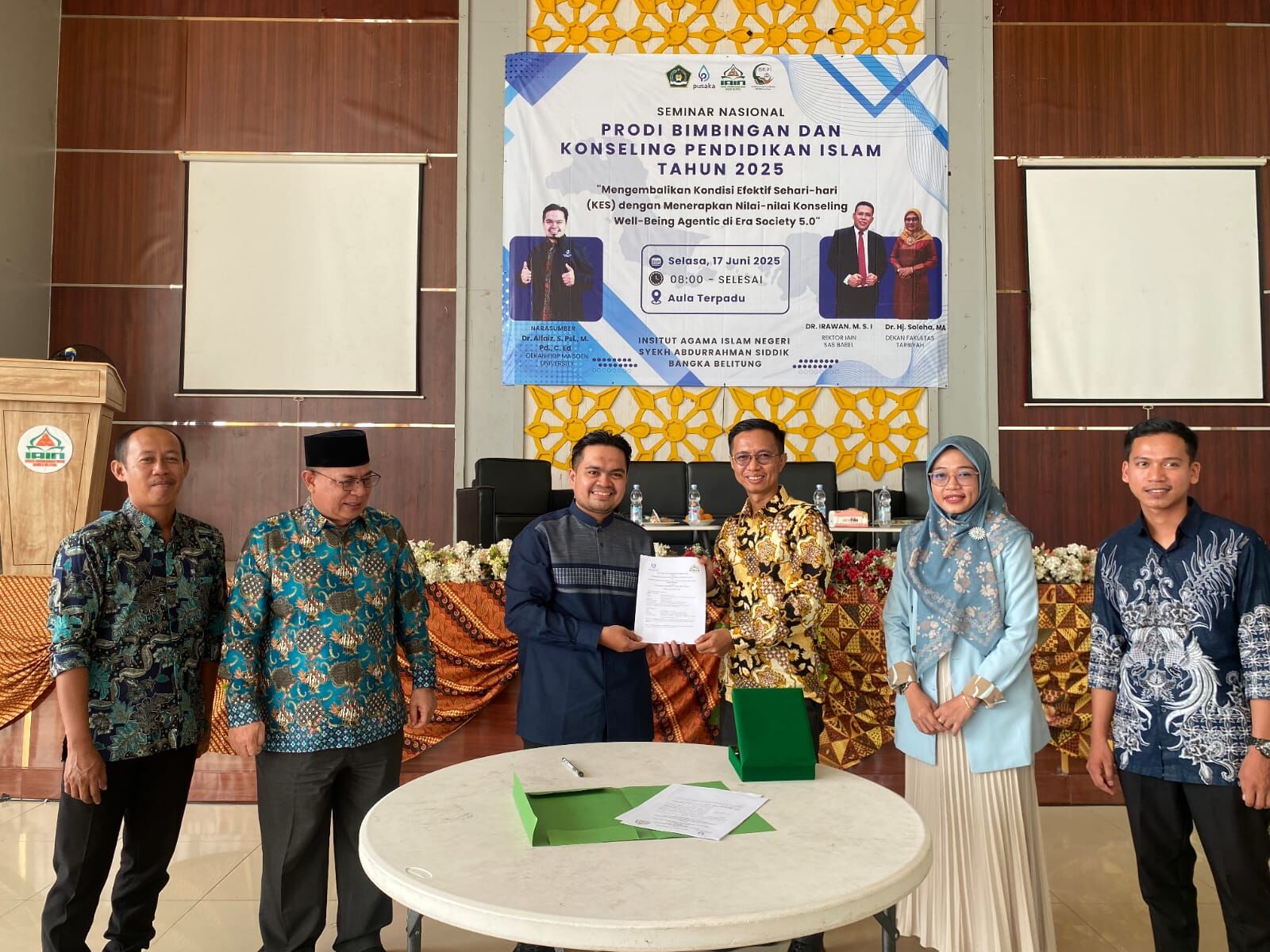 Prodi BKPI IAIN SAS Bangka Belitung Perluas Jejaring Nasional melalui Kerja Sama dengan FKIP Universitas Ma'soem