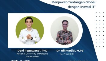 Kuliah Tamu Internasional: Prodi BKPI Dorong Mahasiswa Berdaya Saing di Era Digital