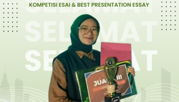 Lomba Esai: Mahasiswi BKPI Raih Juara 3 dan Best Presentation di Festival Formasi KIP-K 2025